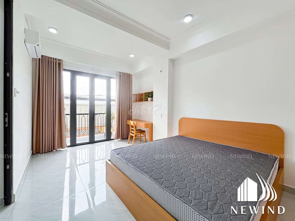 The apartment is one bedroom.