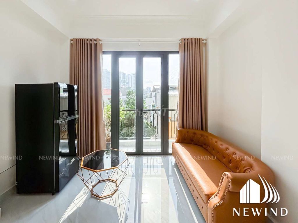The apartment is one bedroom.