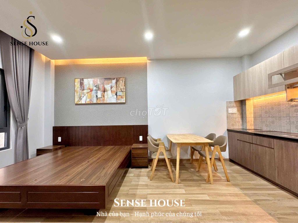 35 m.M. studio service apartment full high-level furniture
