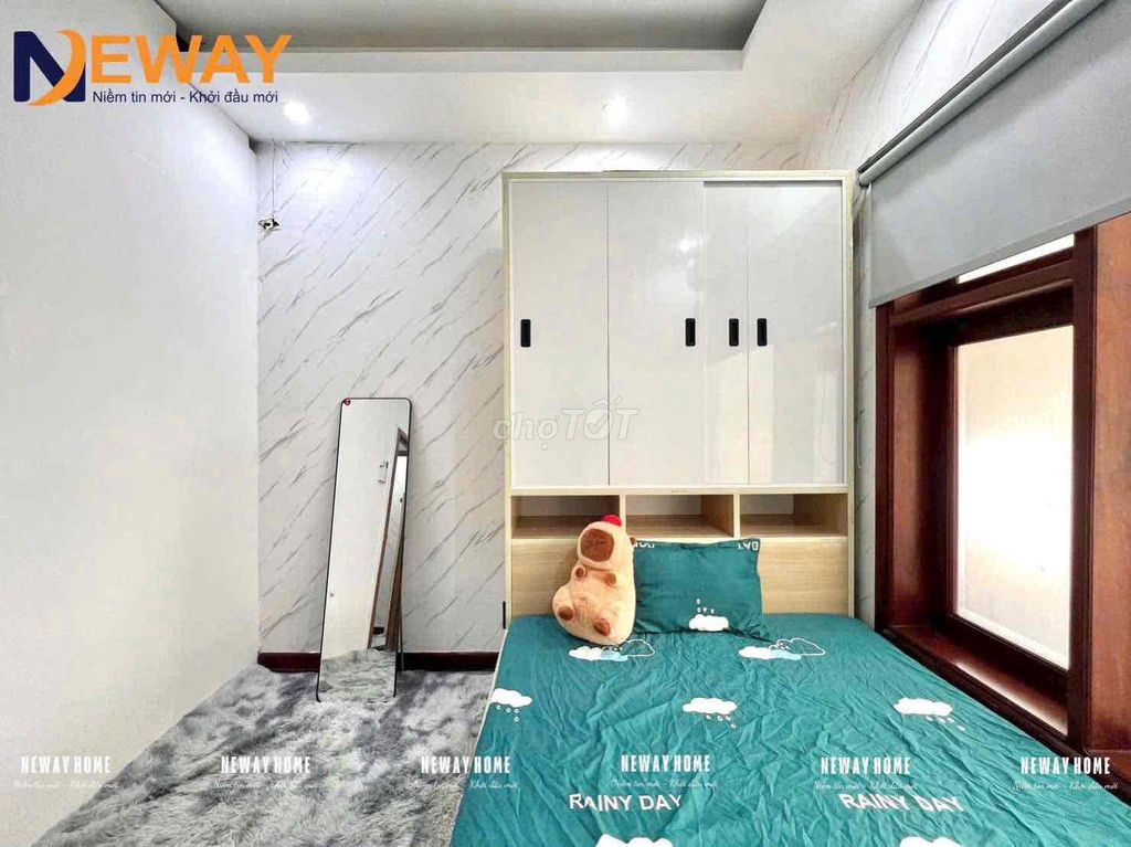 Two bedrooms, two full bathrooms, Tây Thạnh private washing machines, Tân Phú