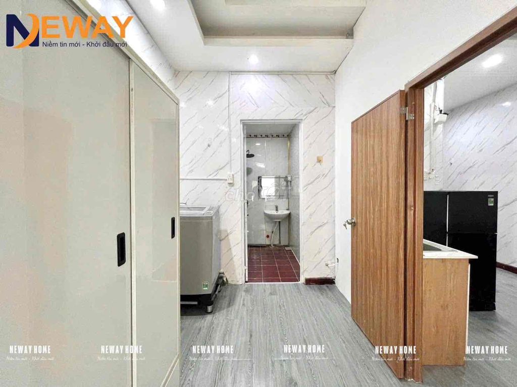 Two bedrooms, two full bathrooms, Tây Thạnh private washing machines, Tân Phú