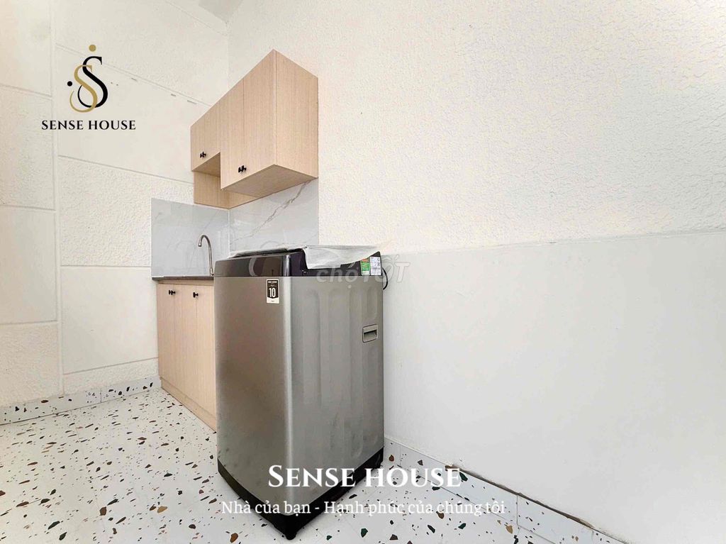 Rent a private washing machine kitchen in Ni Sư Huỳnh Liên.