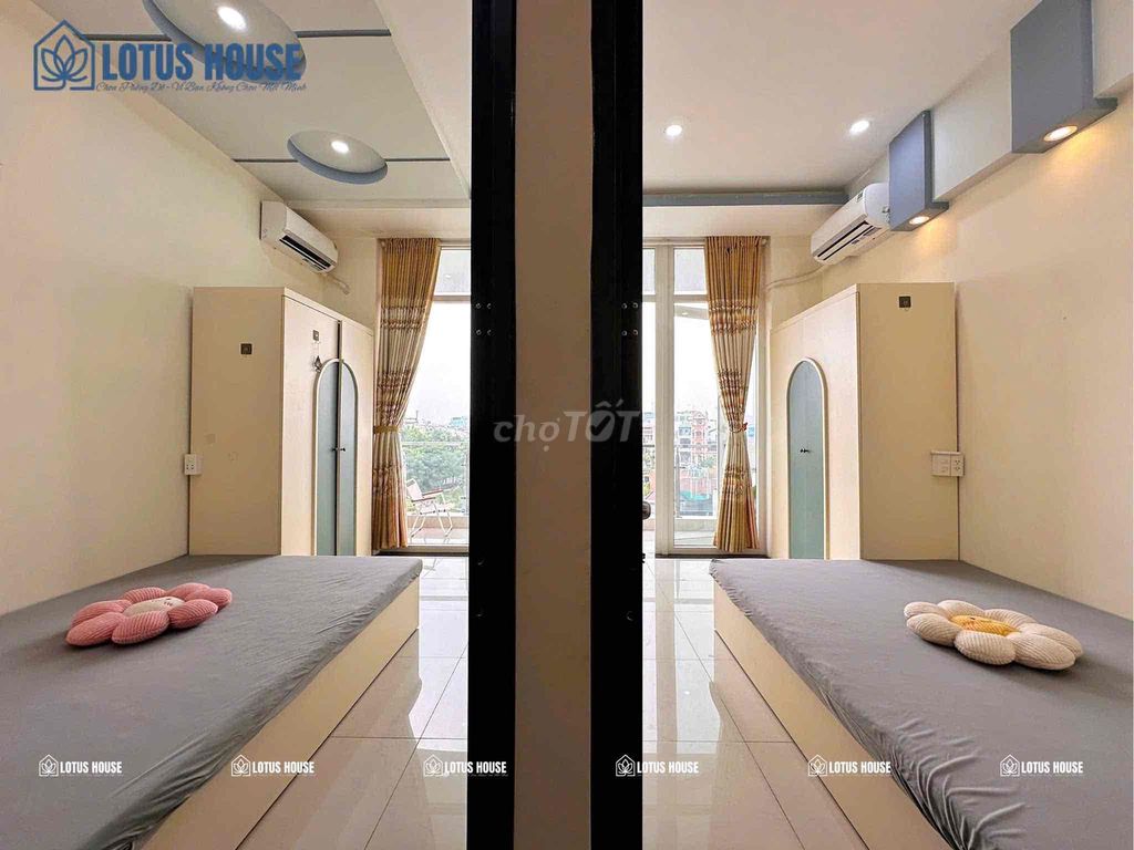 Rent the entire floor - two bedrooms - one modern design living room