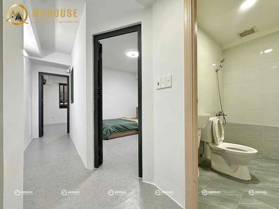 apartment 2 wide separate bedroom - a fresh, fresh window at Cộng Hoà