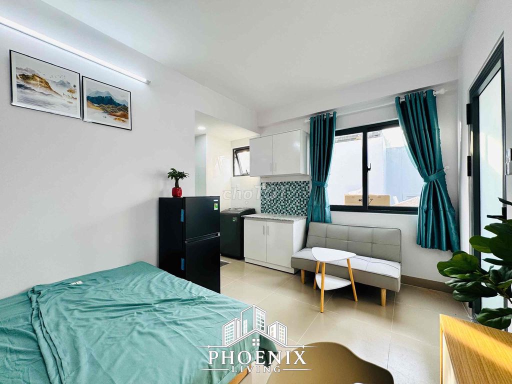 upper apartment - full interior - open window - right the dew-tag