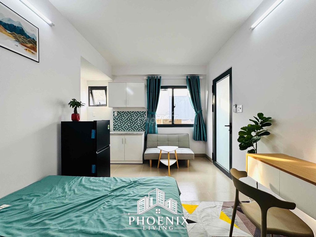 upper apartment - full interior - open window - right the dew-tag