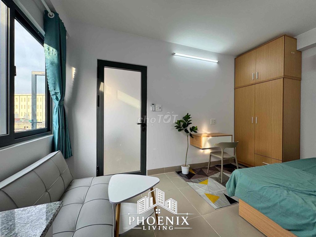upper apartment - full interior - open window - right the dew-tag