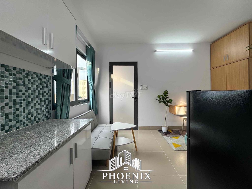 upper apartment - full interior - open window - right the dew-tag