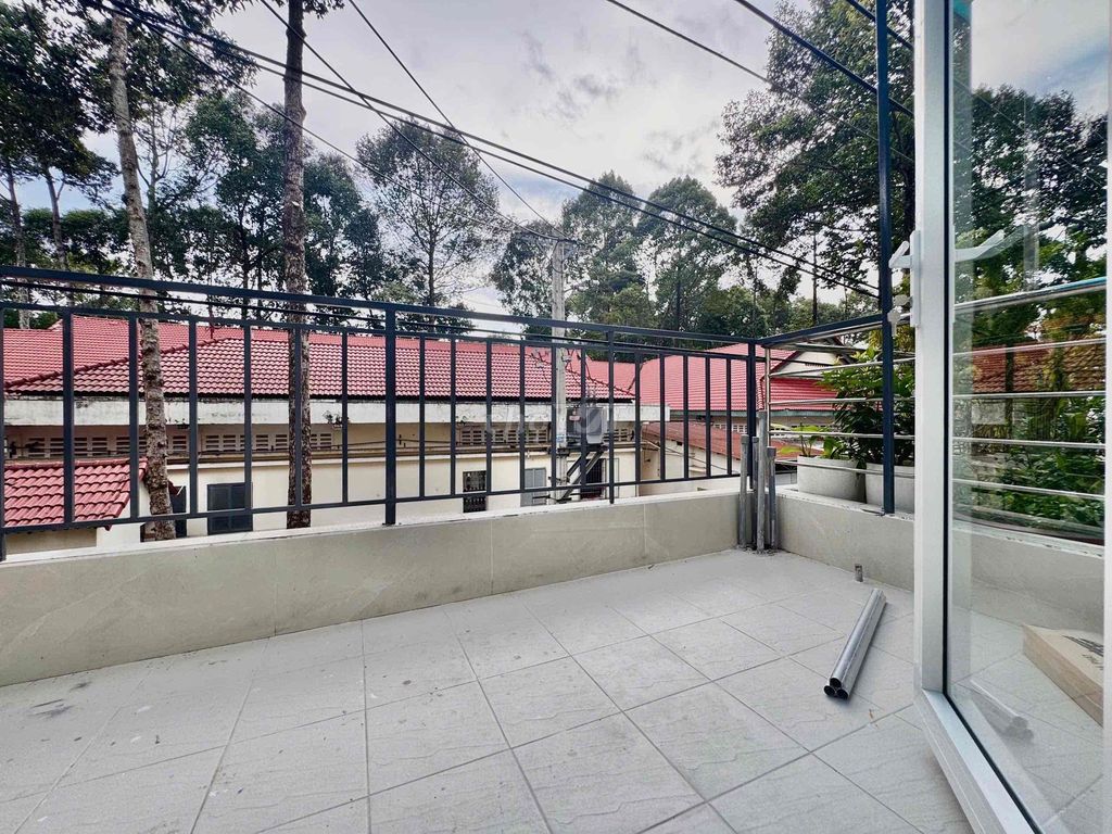 1 bedroom - Hoàng Minh Giám, bedroom - new apartment with its own washing machine, balcony