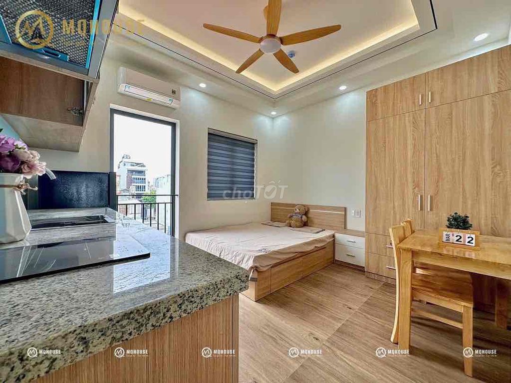 mini studio apartment - full interior - at the new market