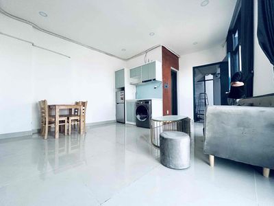 The two bedrooms are full of Phạm Văn Đồng furniture near Lang University.