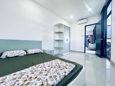 The two bedrooms are full of Phạm Văn Đồng furniture near Lang University.