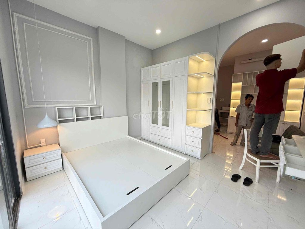 Room one bedroom, clear the Phú Nhuận interior.