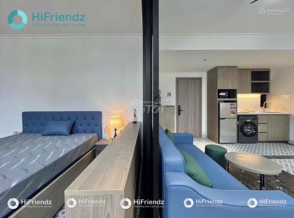 apartment 1 bedroom - full interior - near player - receive visitor west