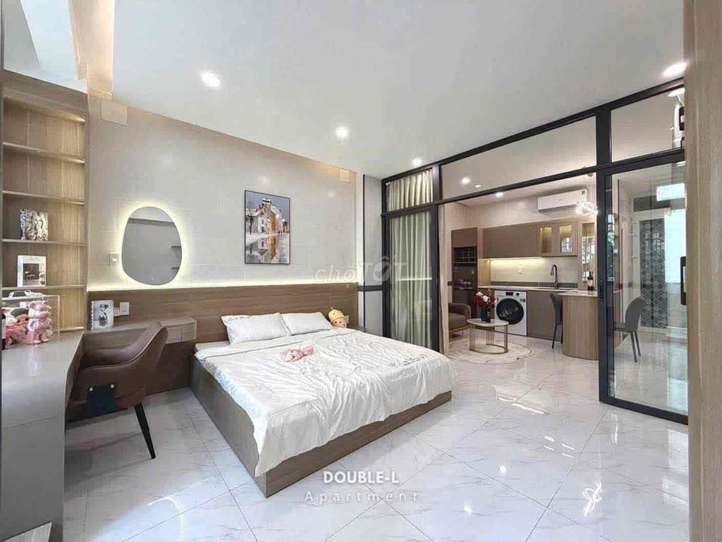 Rent apartment one bedroom - 2 open bedrooms in Bình Thạnh