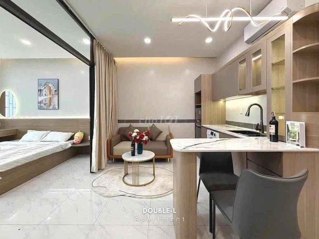 Rent apartment one bedroom - 2 open bedrooms in Bình Thạnh