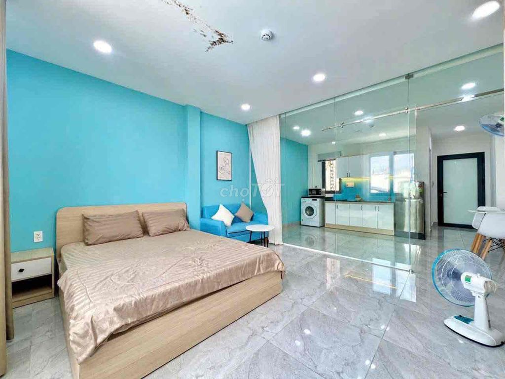 The 7th District apartment is wide open - Full of the finest furniture, let's say the house likes it, right now.