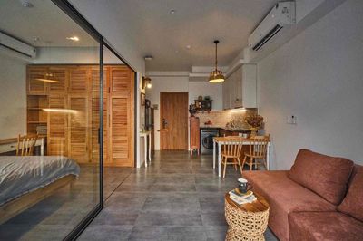 The 1st Bedroom is 50 meters wide in the Bayyard Cửu Long - Lam Mountain