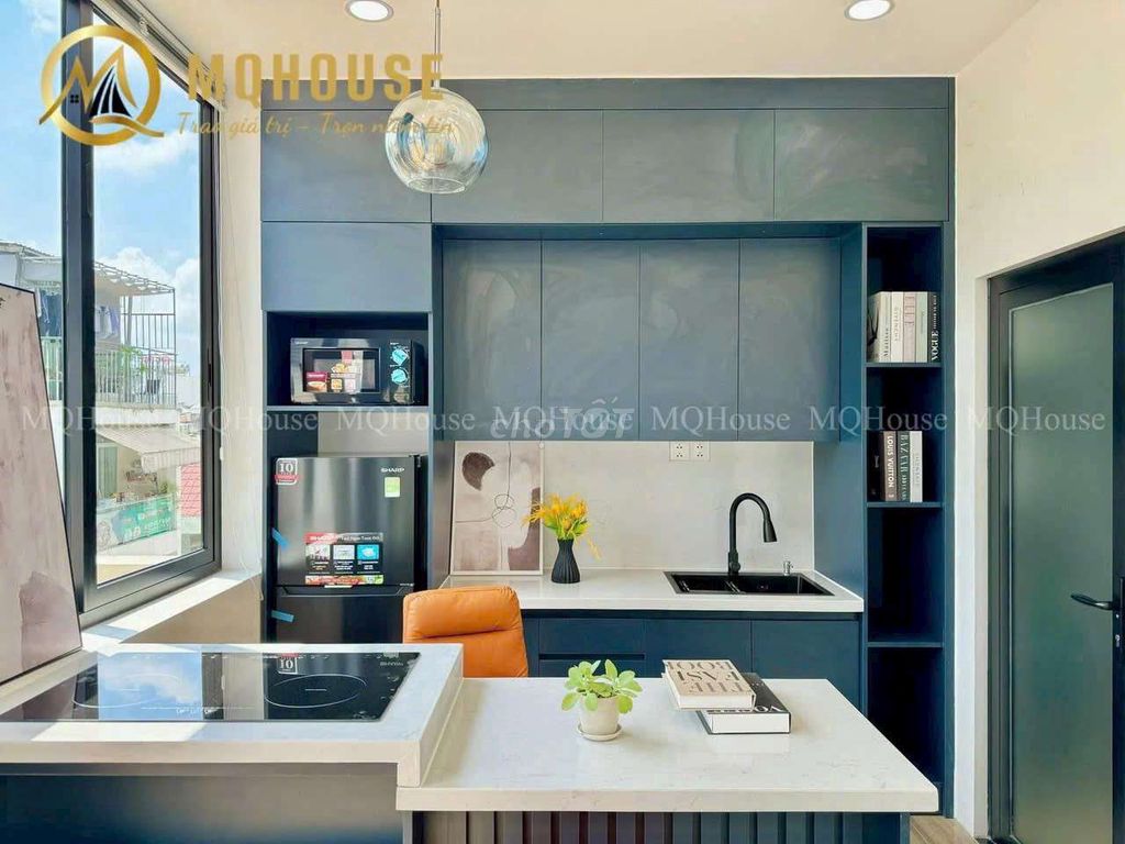 open a bedroom 50 M2 balcony • master line Hoàng Việt