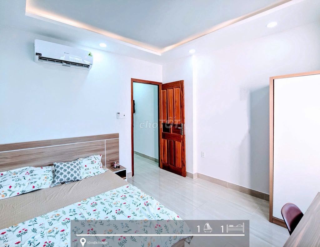 Room one bedroom-one living room, private washing machine. Long live almond-bv 115 elevator, bv