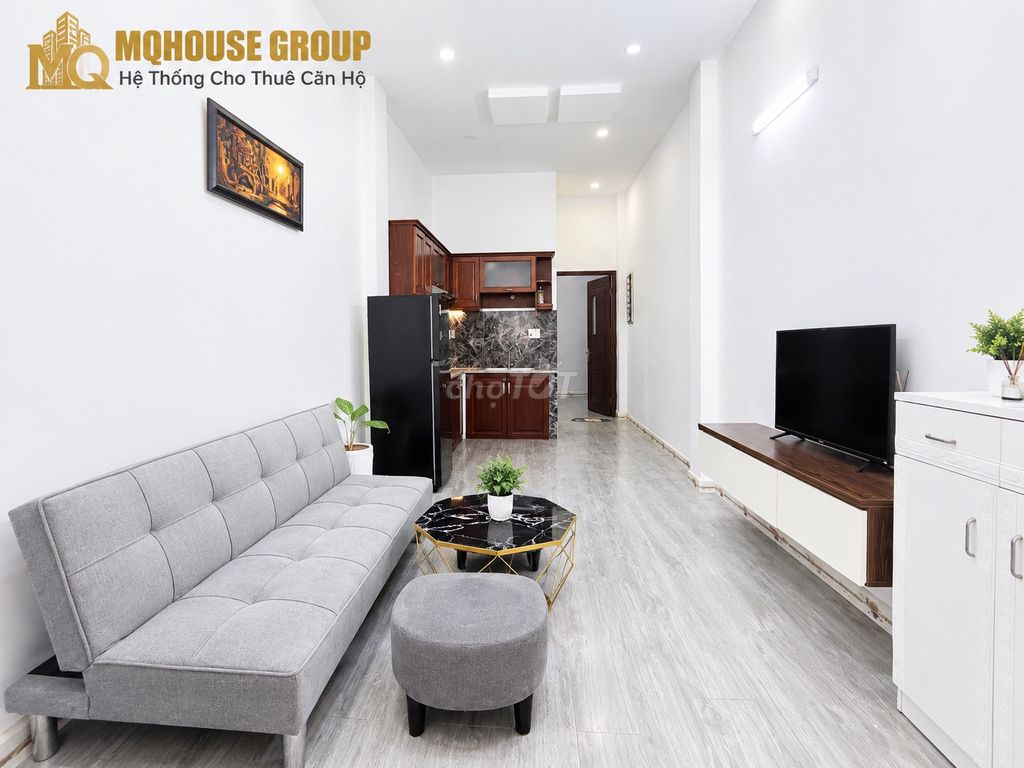 A 40 m Nguyễn Hữu Cảnh Bình Thạnh bedroom at Saigon Bridge Metro New Port