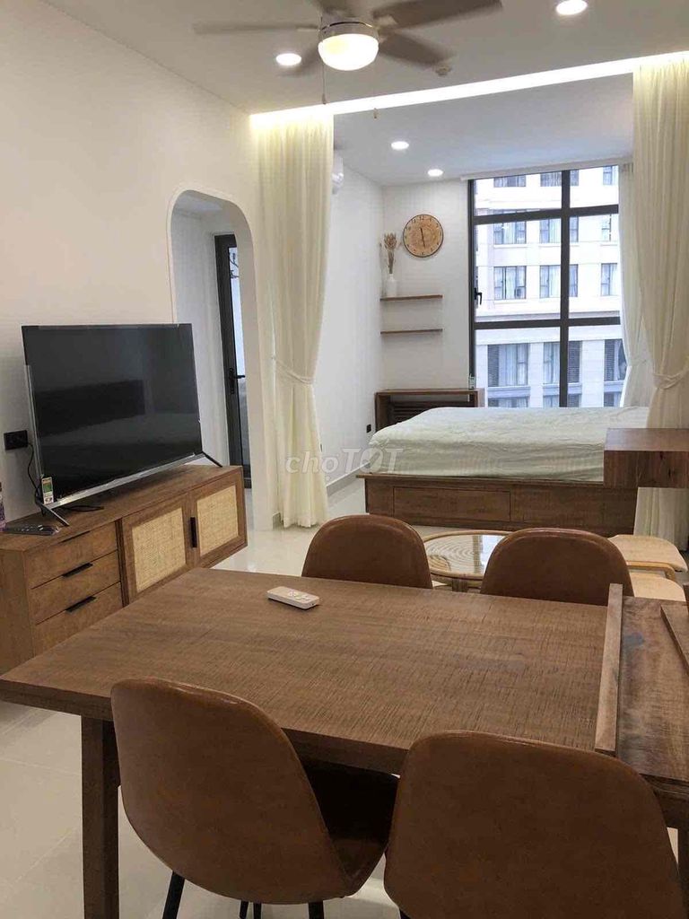 The vast Saigon Royal studio apartment is full of furniture