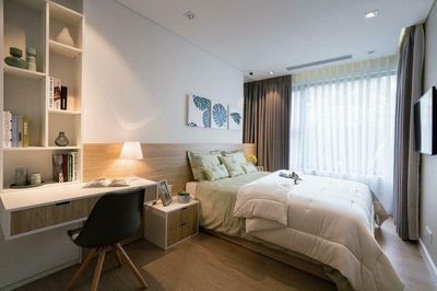 He rents a high-end apartment at Everrich good market prices.