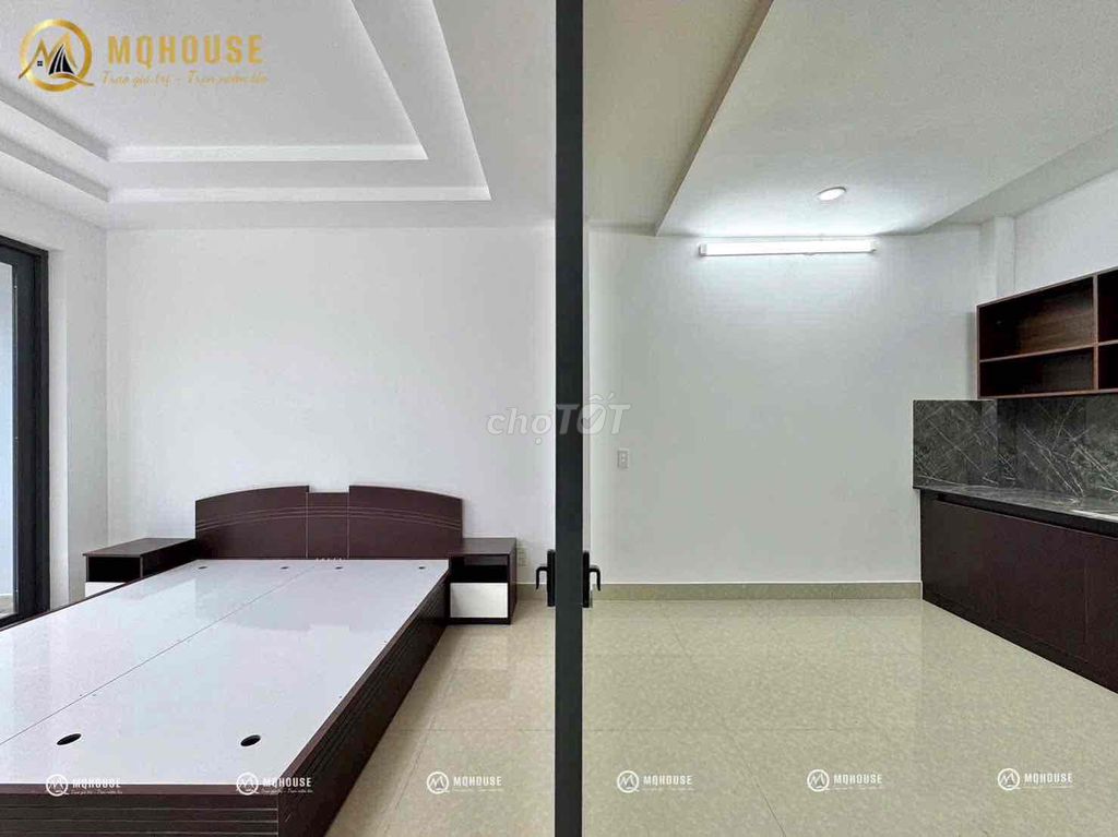 A super wide pacol bedroom. Full interior.