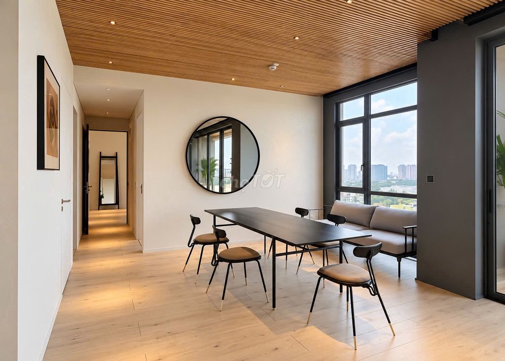 Rent The Nassim Thảo Điền 3 bedroom 133 M2 private elevator view river