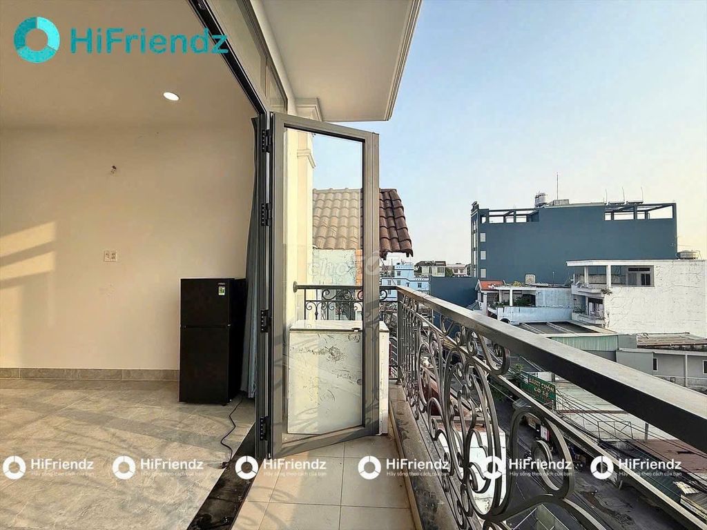 The new balconies are 100%-full furniture - right around the corner oftte mart Gò Vấp