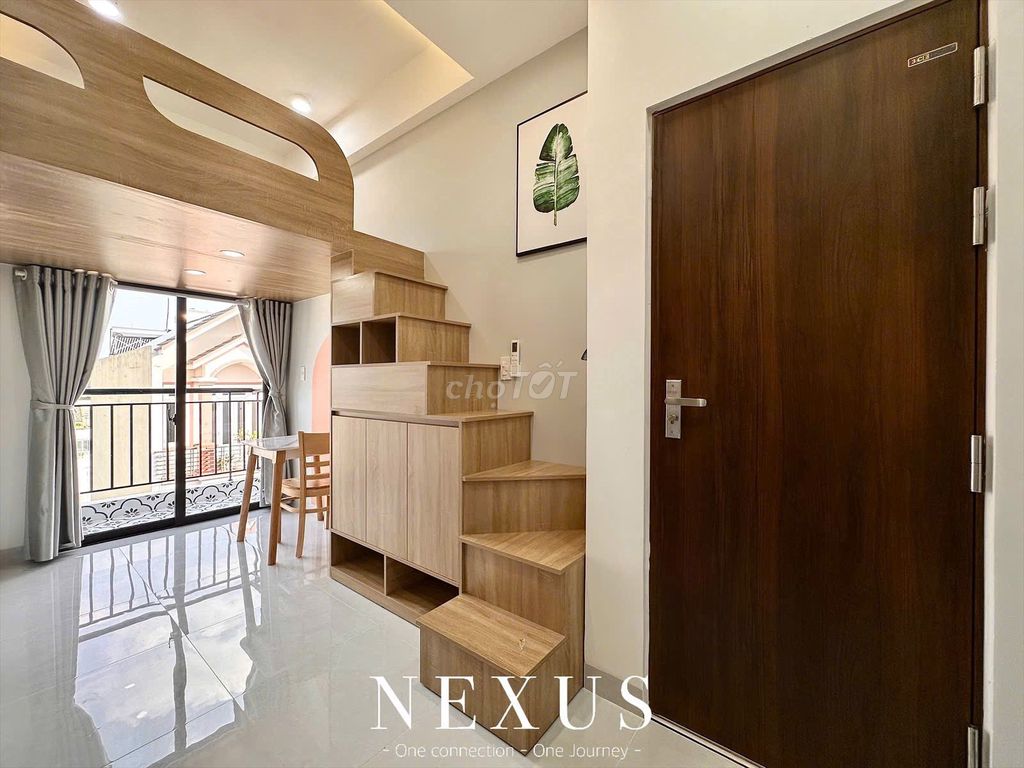 The new balconies are 100%-full furniture - right around the corner oftte mart Gò Vấp