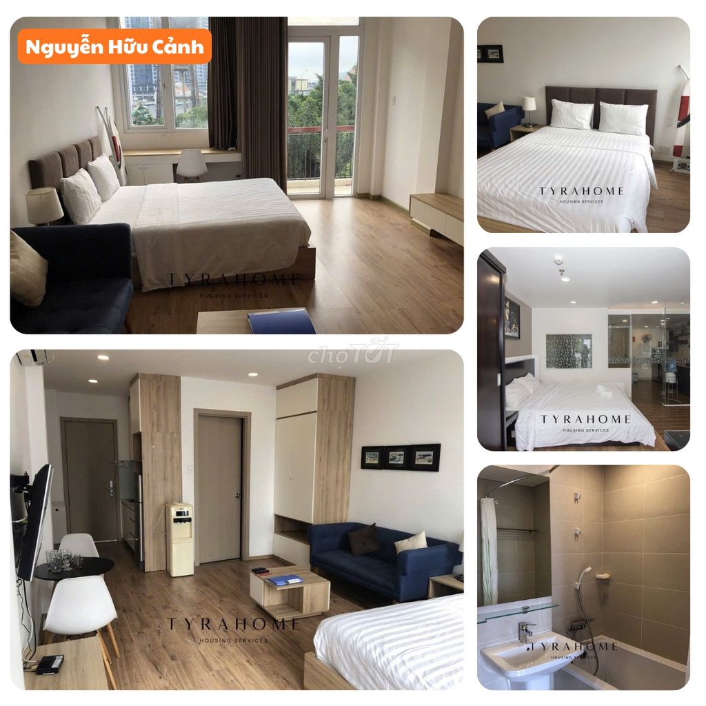 We're renting a service apartment. A room where you can go down to the Phú Nhuận.