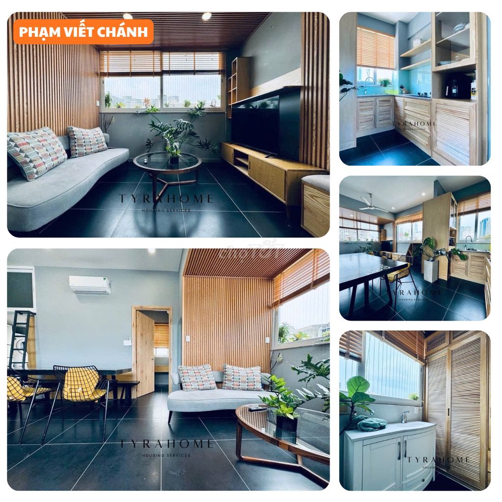 We're renting a service apartment. A room where you can go down to the Phú Nhuận.