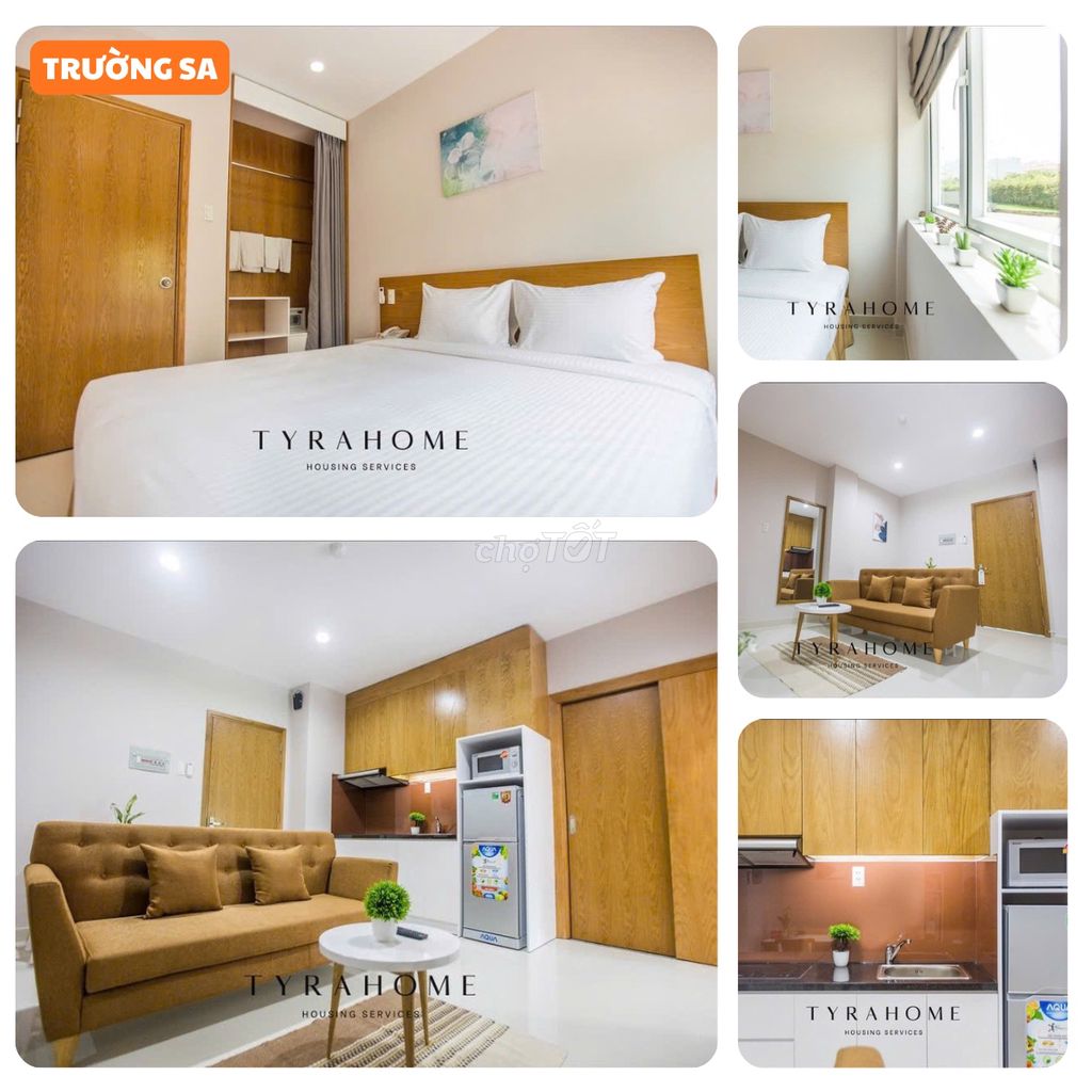 We're renting a service apartment. A room where you can go down to the Phú Nhuận.