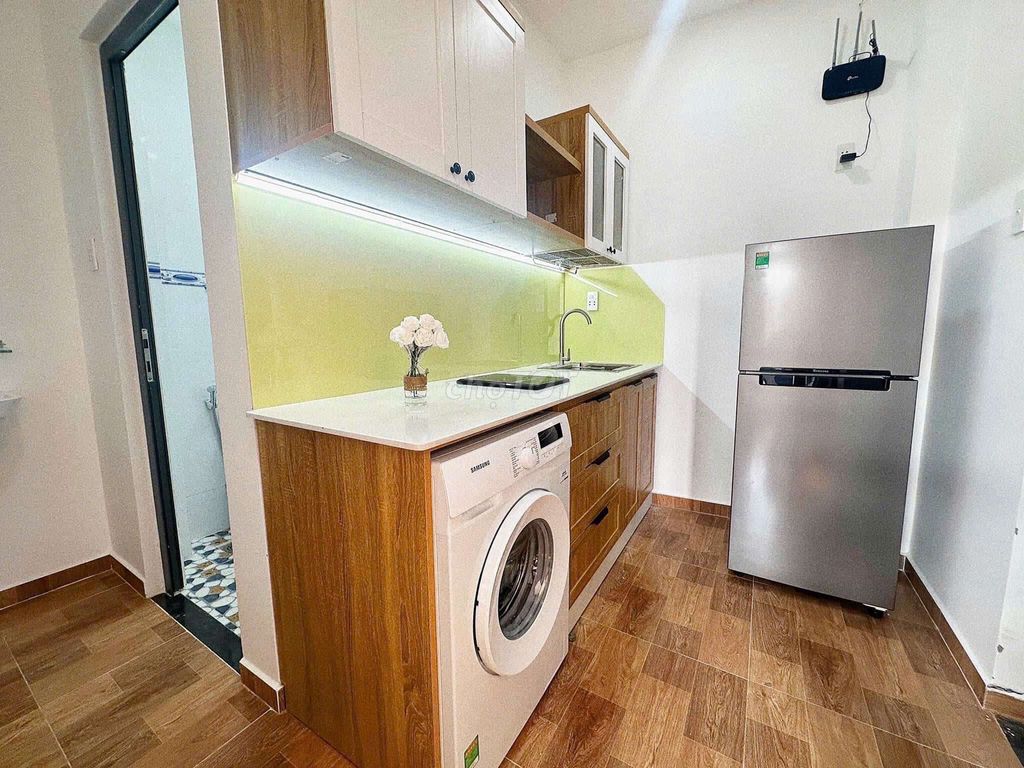 Rent a mini apartment. Two bedrooms wide 65 meters, Chu Văn An Bình Thạnh district.