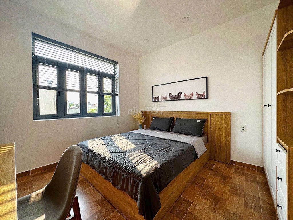 Rent a mini apartment. Two bedrooms wide 65 meters, Chu Văn An Bình Thạnh district.