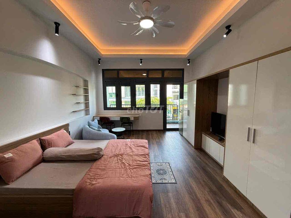 The apartment (e.g. 2) 40 m2 Full high-level furniture, issued Chill on Võ Oanh, 25bt