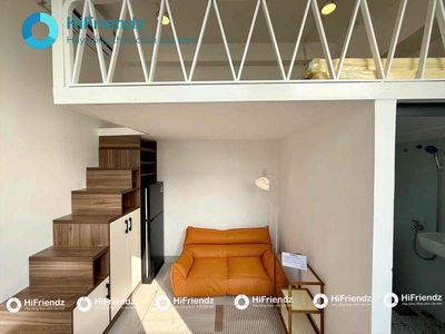 Rent a new apartment, build a big, beautiful interior, Bình Thạnh.