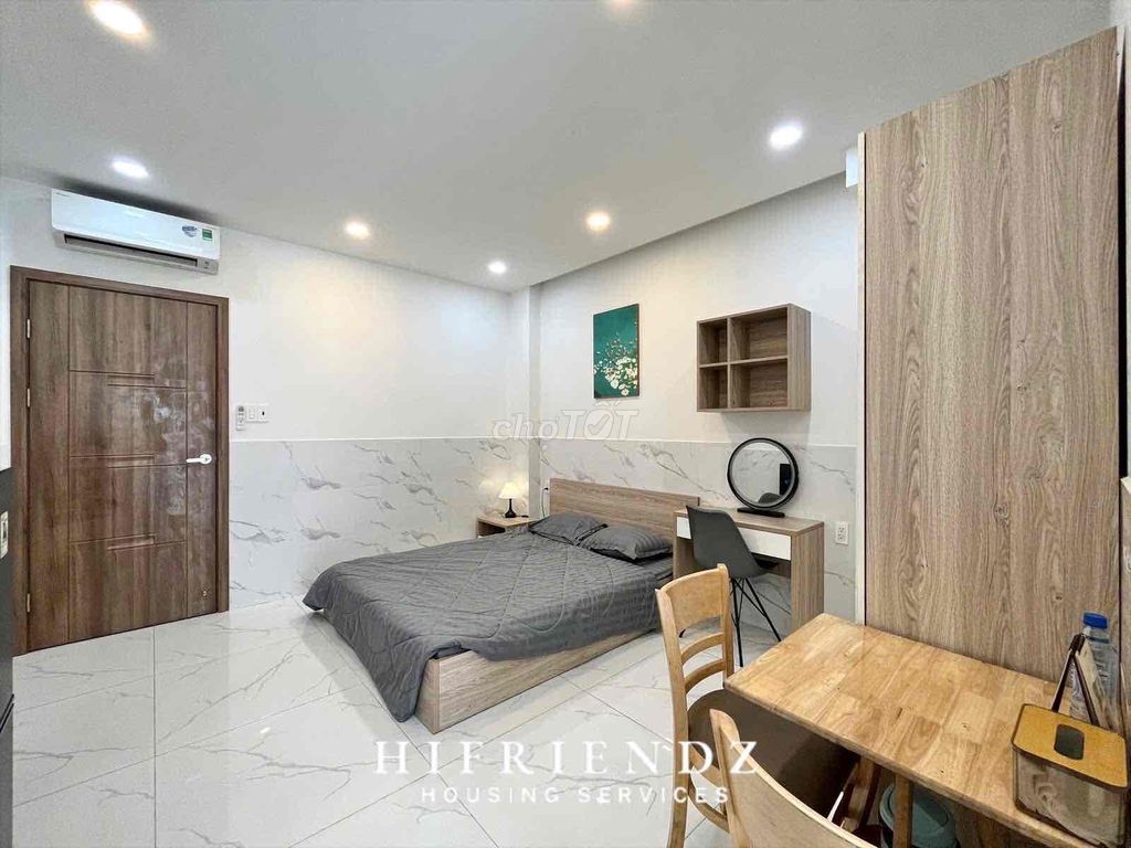 Super studio full balcony furniture - available immediately