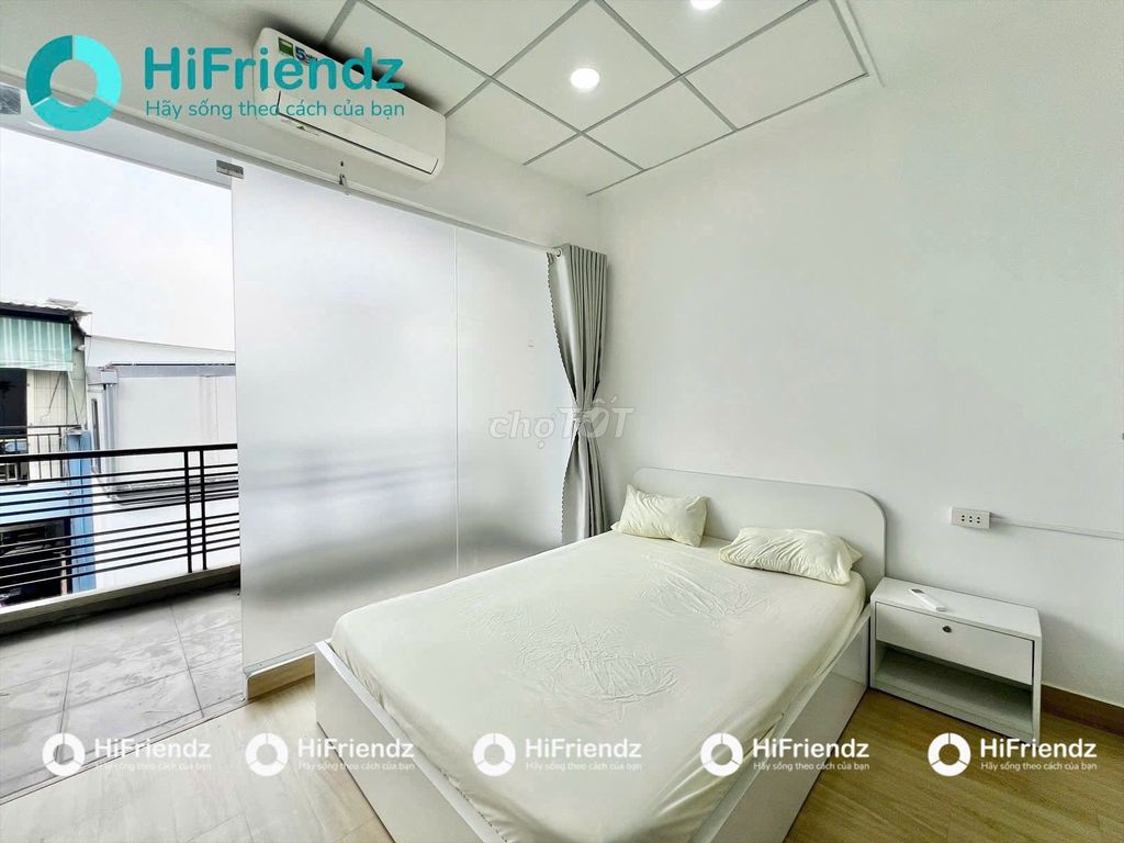 Qa 10 - 5, 1st Bedroom - 127 Ni Sư Huỳnh Liên -28 m2 - only 5 million5