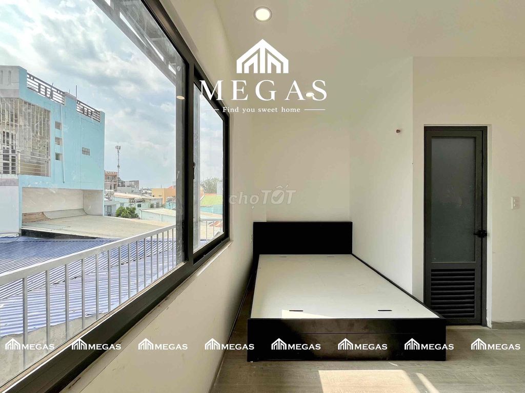 Rent the balcony studio-- soft window right at Thạnh Mỹ Lợi.