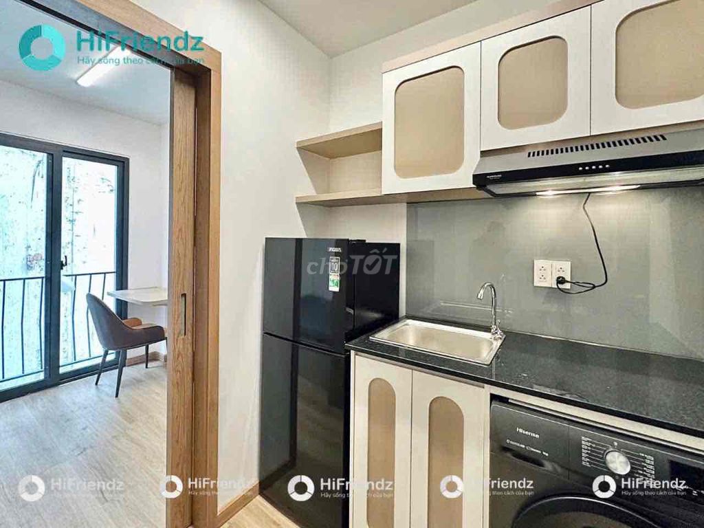 The apartment is a separate bedroom right near the new port station.