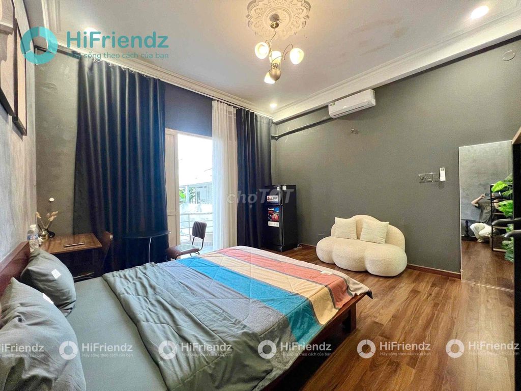 The new apartment is located in the center of Phú Nhuận.