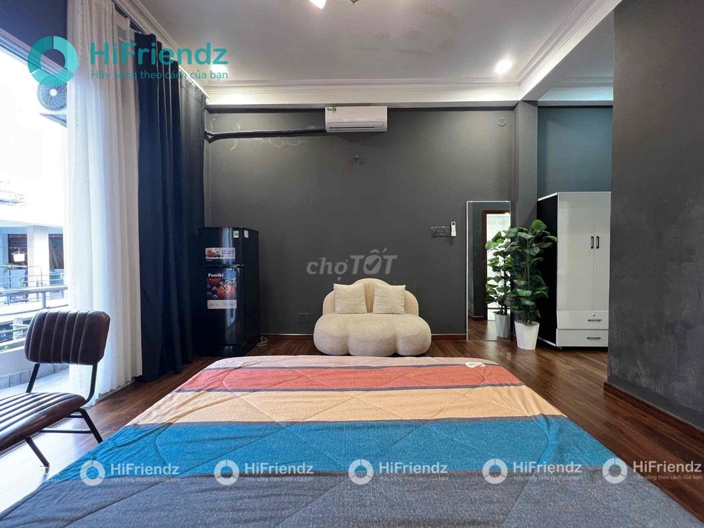 The new apartment is located in the center of Phú Nhuận.