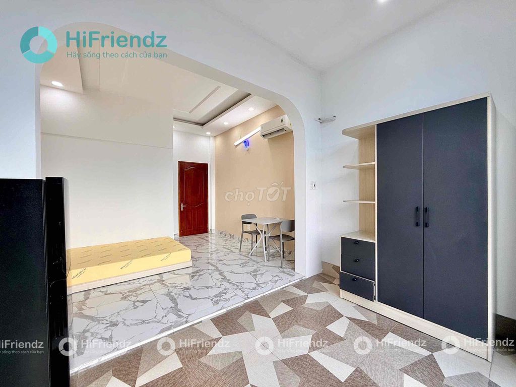 The new apartment is located in the center of Phú Nhuận.