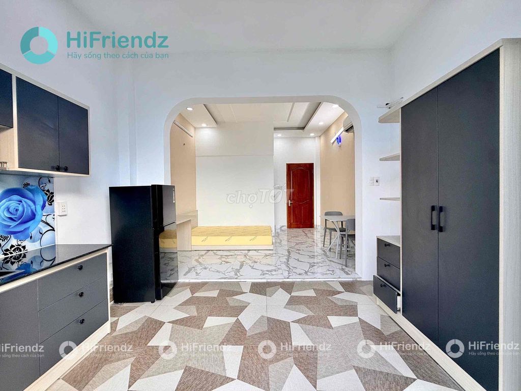 The new apartment is located in the center of Phú Nhuận.