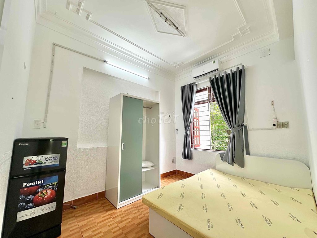 Rent two balcony bedrooms plus super cool sky windows.