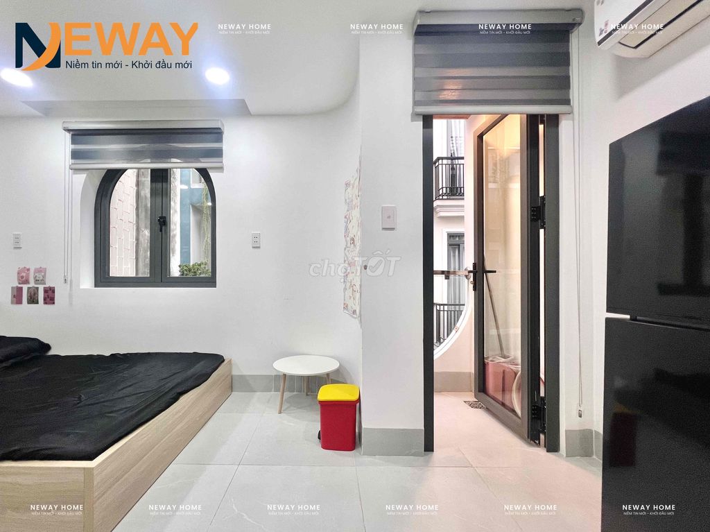 The balcony studio is inside, right at merces Quang Trung, for pet pet pet pet pet