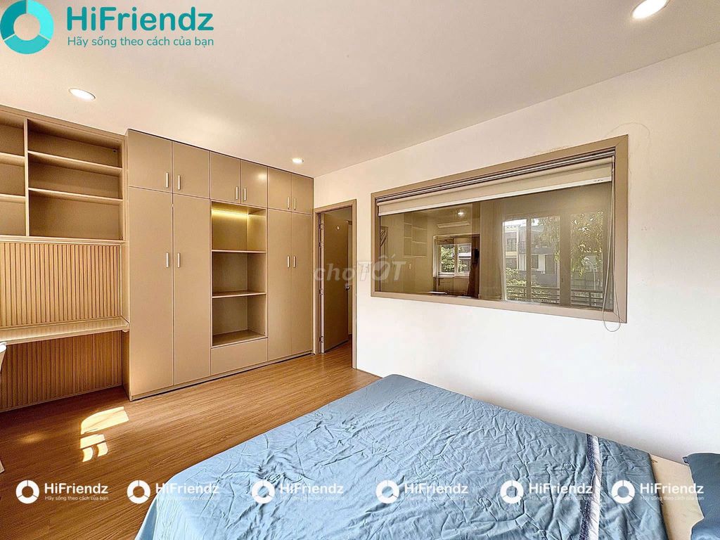 Rent a big balcony bedroom, Trần Não, District 2.