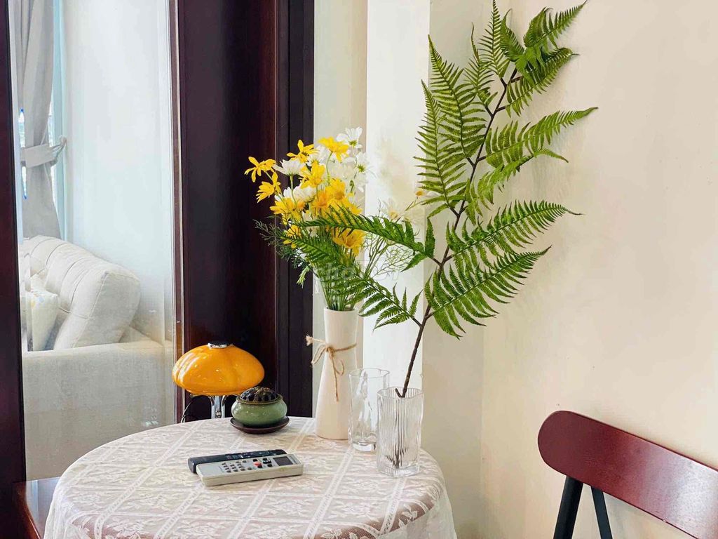 apartment 1 Tô Hiến Thành Tô Hiến Thành District 10 01000 full wooden furniture balcony